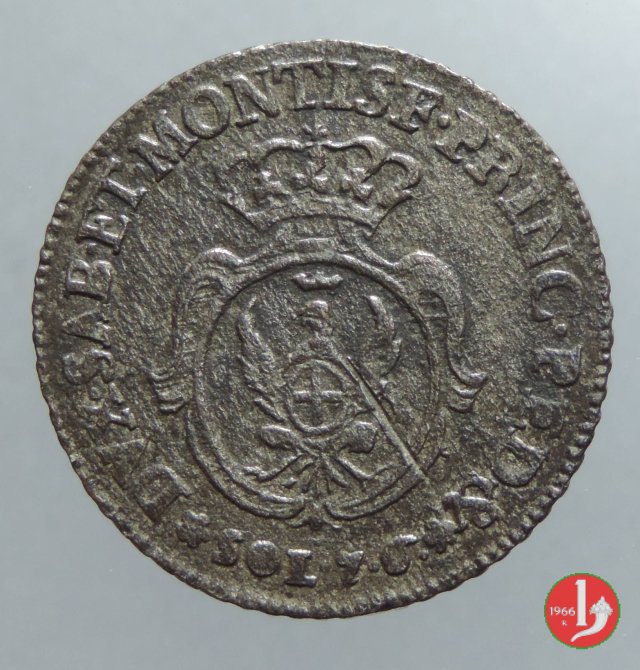 7,6 soldi 1758 (Torino)