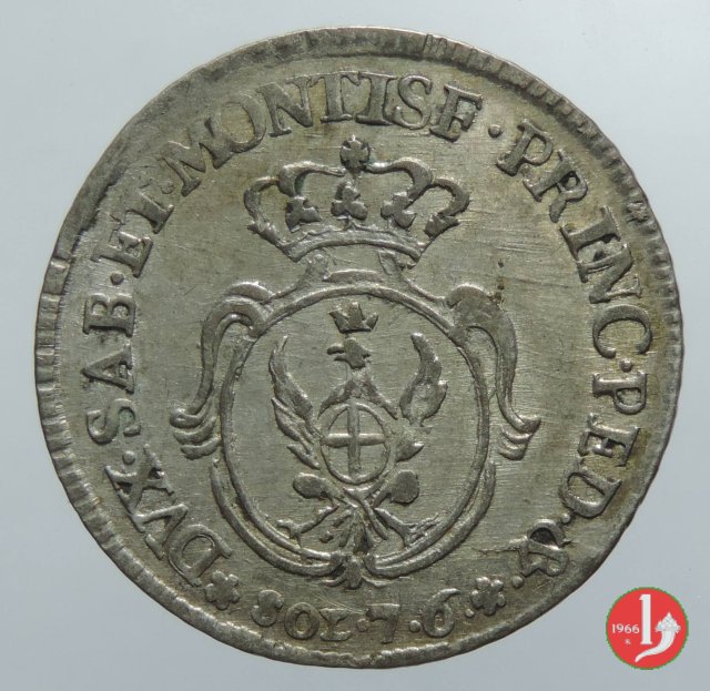 7,6 soldi 1785 (Torino)