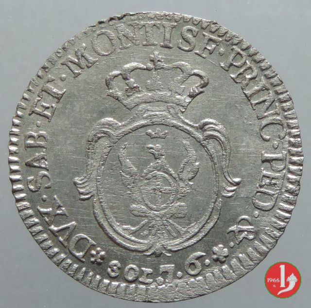 7,6 soldi 1793 (Torino)