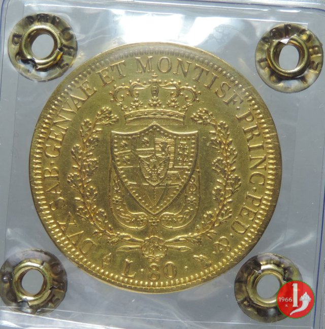 80 lire 1828 (Torino)