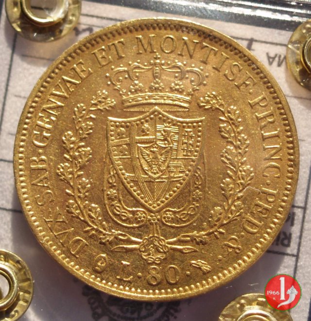 80 lire 1830 (Torino)