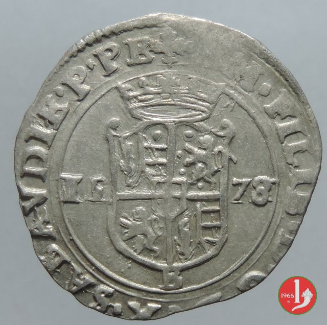 Bianco da 4 soldi II tipo 1578 (Bourg)