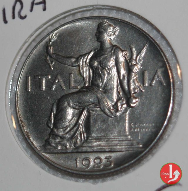 Buono da 1 lira 1923 (Roma)