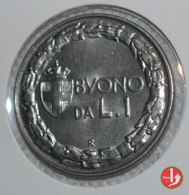 Buono da 1 lira 1923 (Roma)