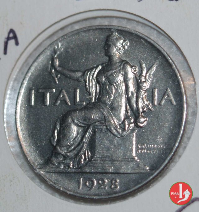 Buono da 1 lira 1928 (Roma)