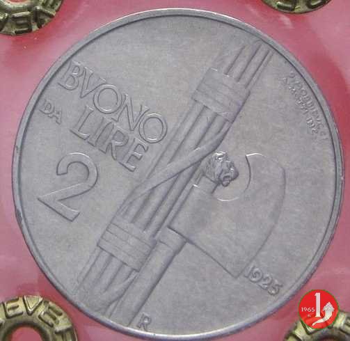 Buono da 2 lire 1925 (Roma)