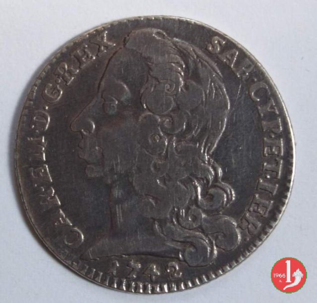 Lira II tipo 1742 (Torino)