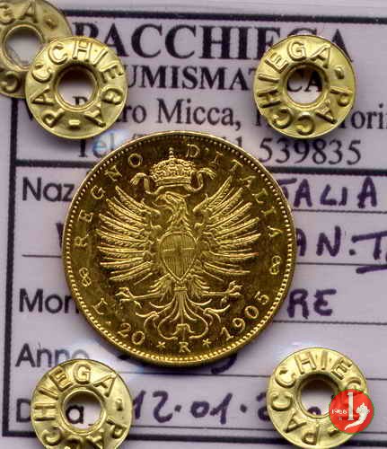 Marengo aquila sabauda 1905 (Roma)