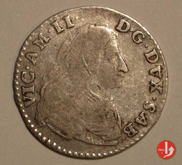 Mezza lira II tipo 1704 (Torino)