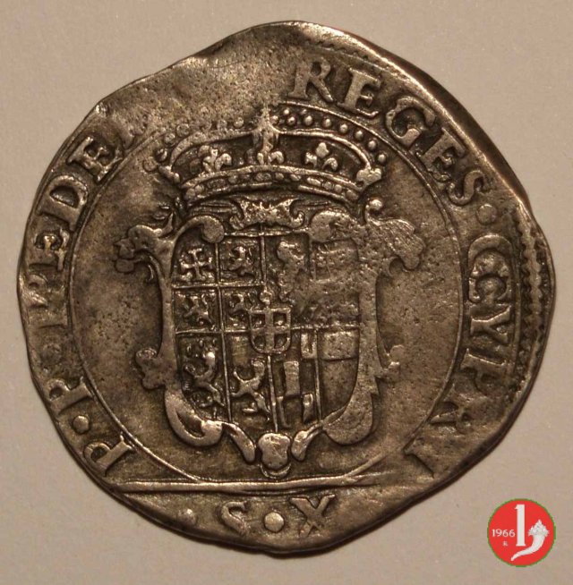 Mezza lira I tipo 1639 (Torino)
