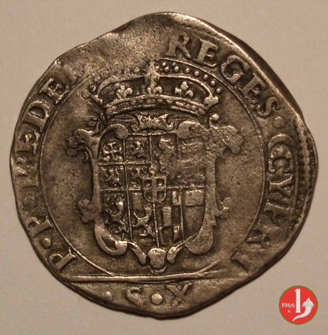 Mezza lira I tipo 1639 (Torino)