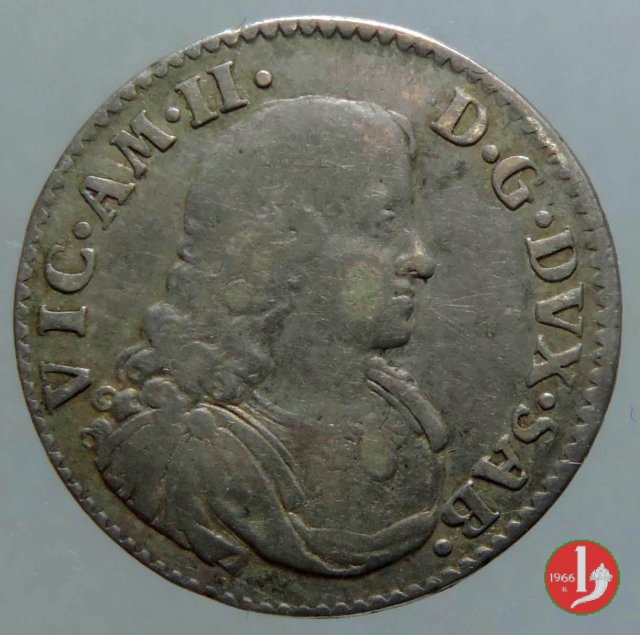 Mezza lira I tipo 1681 (Torino)