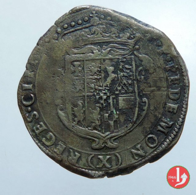 Mezza lira VII tipo 1642 (Torino)