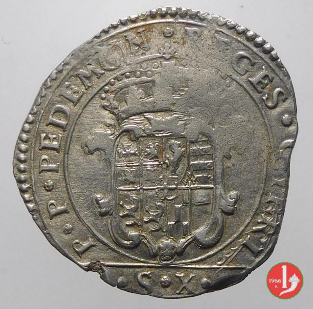 Mezza lira V tipo 1641 (Torino)