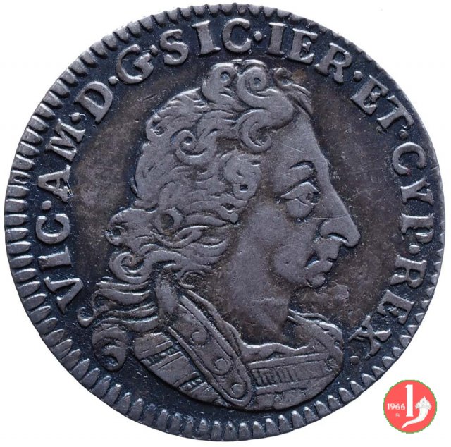 Mezza lira 1718 (Torino)