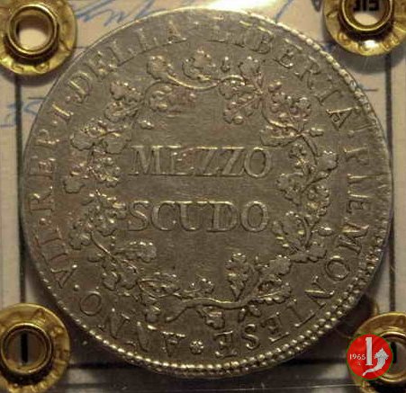 Mezzo scudo 1799 (Torino)