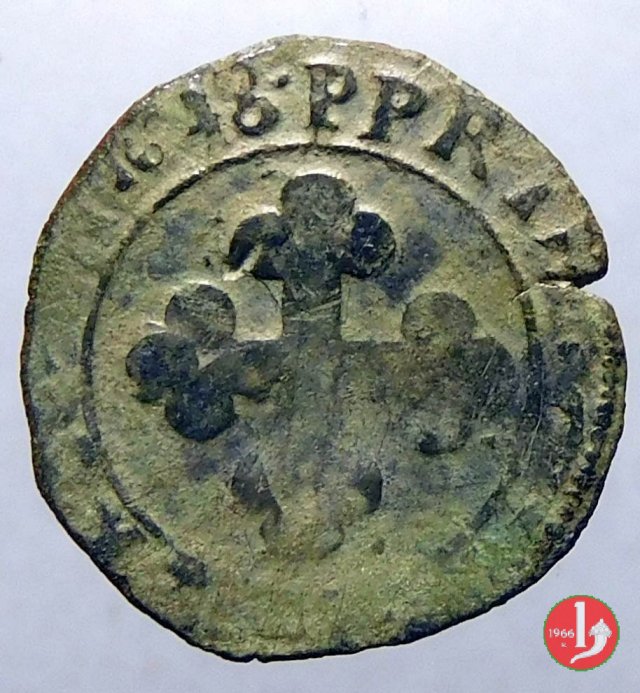Mezzo soldo II tipo 1648 (Torino)