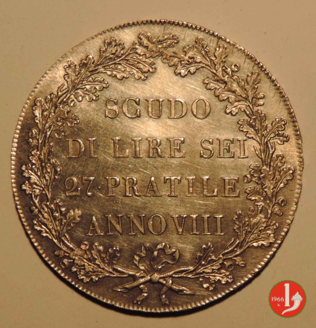 Scudo da 6 lire 1800 (Milano)