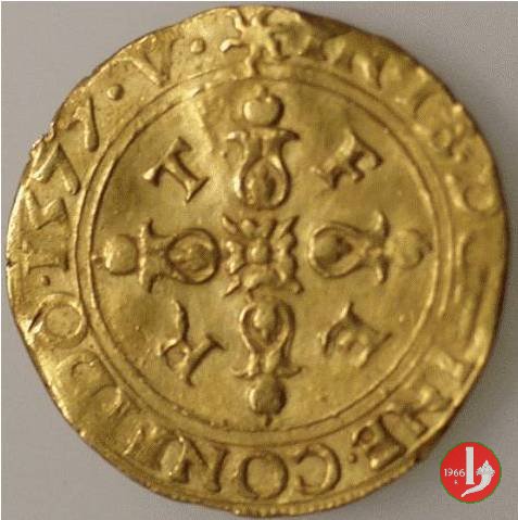 Scudo d'oro del sole VI tipo 1577 (Vercelli)