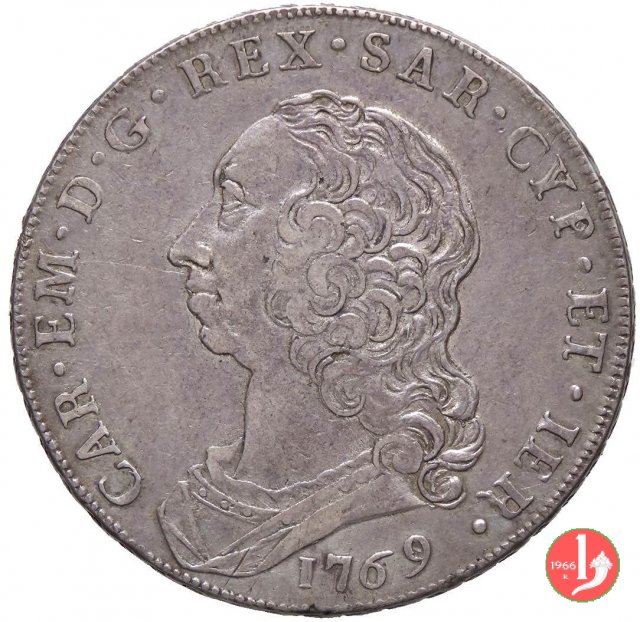 Scudo nuovo 1769 (Torino)
