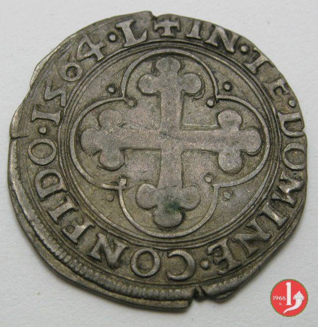 Soldo II tipo 1564 (Bourg)