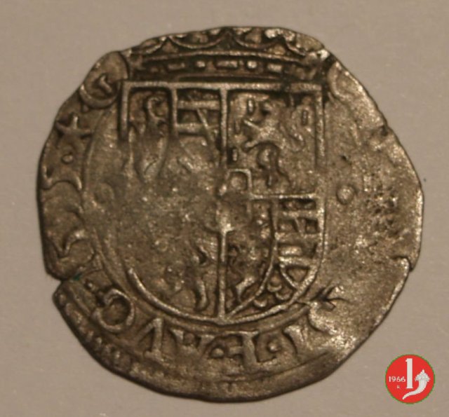 Soldo IV tipo (con busto) 1595 (Chambéry)