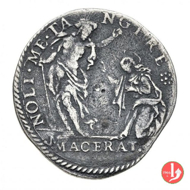 Testone (1581 - busto e la Maddalena) 1581 (Macerata)