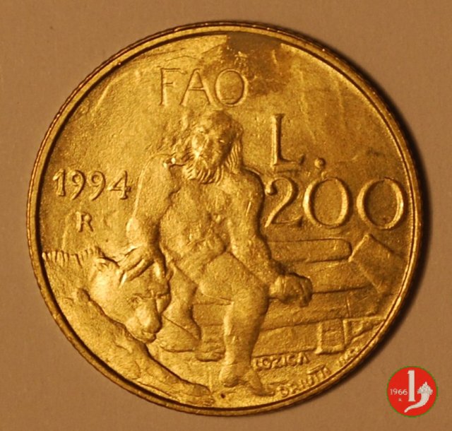 200 Lire 1994 (Roma)