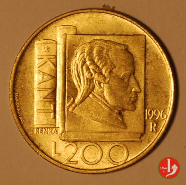 200 Lire 1996 (Roma)