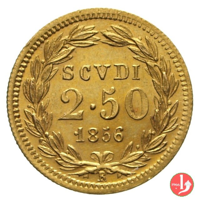 2,5 Scudi 1856 (Roma)