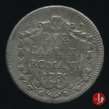 2 carlini 1780-81 1780 (Roma)