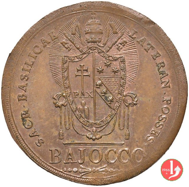 Baiocco del 2° tipo (del Possesso) 1801 (Roma)