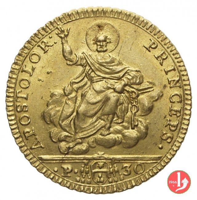 Doppia Romana o 30 Paoli 1776 (Roma)