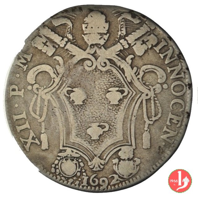 Lira (20 bolognini) 1692 (Bologna)