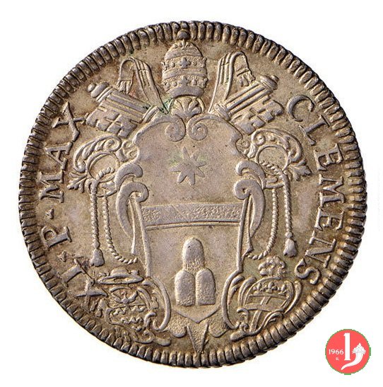 Lira da 20 Bolognini 1702 (Bologna)