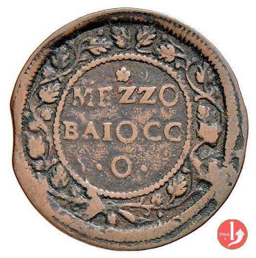 Mezzo baiocco  (Gubbio)