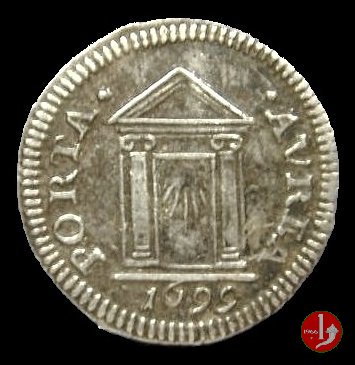 Mezzo grosso Giubilare 1699 (Roma)