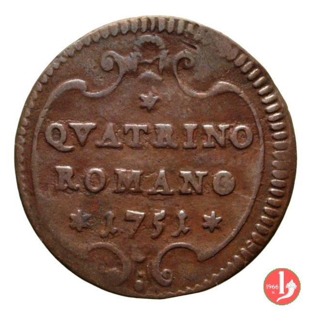 Quattrino 1751 (Roma)