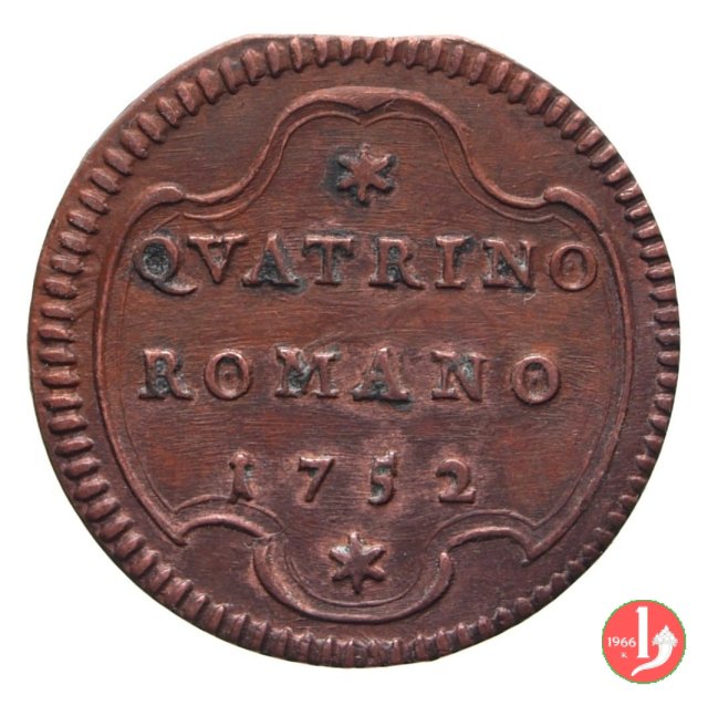 Quattrino 1752 (Roma)