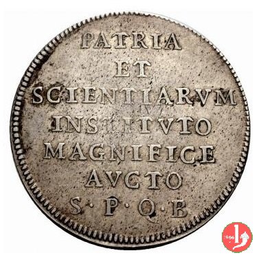 Scudo da 4 lire <em>(monete medagliformi)</em> 1756 (Bologna)