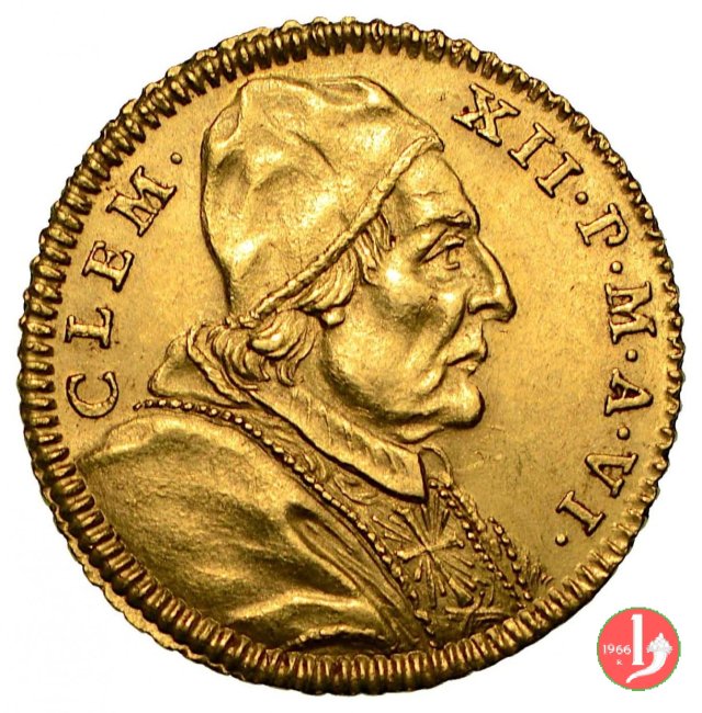 Scudo d'oro 1735 (Roma)