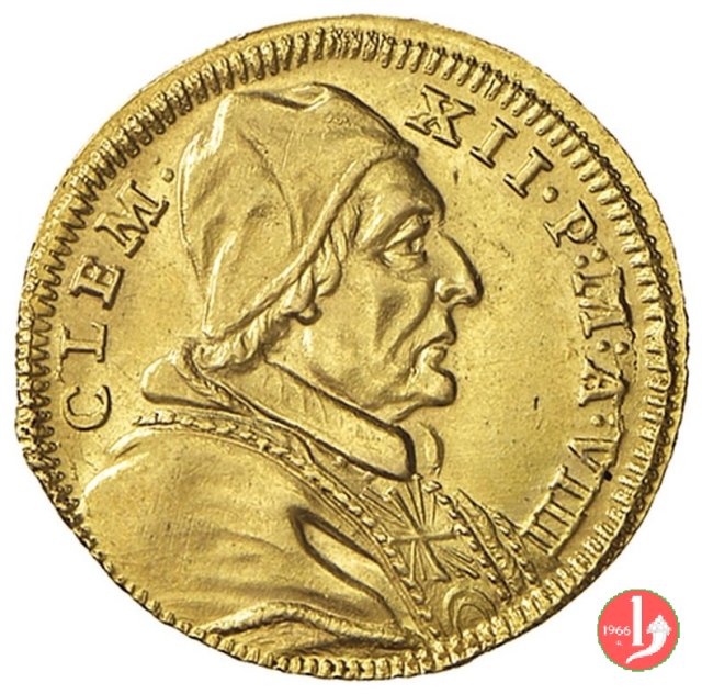 Scudo d'oro 1738 (Roma)