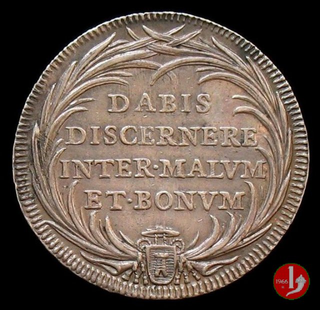 Testone Dabis Discernere 1736-1737 (Roma)