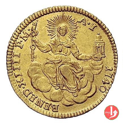 Zecchino DEDIT PIGNVS 1740 (Roma)
