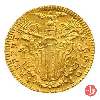 Zecchino REPENTE DE COELO (o CAELO) 1751 (Roma)
