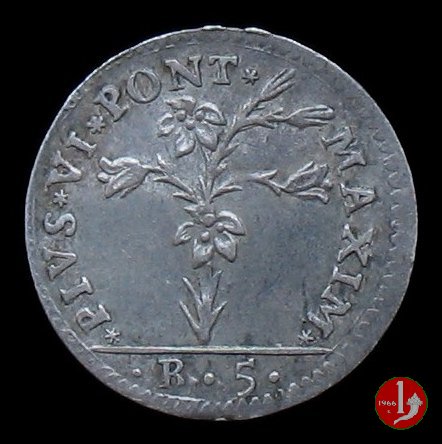 carlino pianta e stemma 1780 (Bologna)