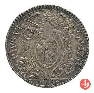 mezza lira 1781 (Bologna)