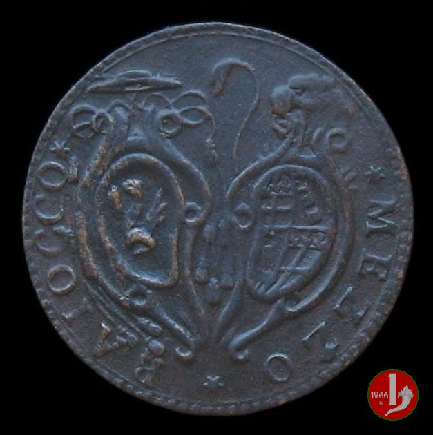 mezzo baiocco 1781 1781 (Bologna)