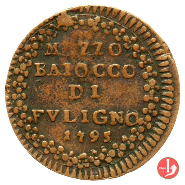 mezzo baiocco 1795 (Foligno)
