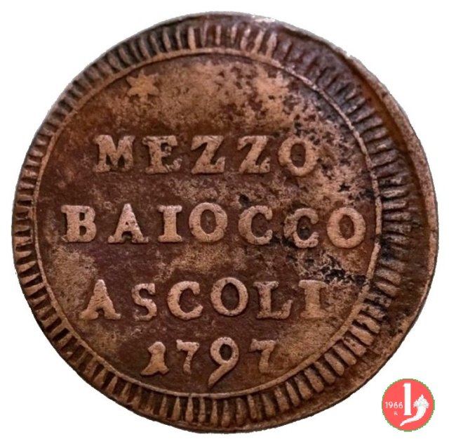 mezzo baiocco 1797 (Ascoli)